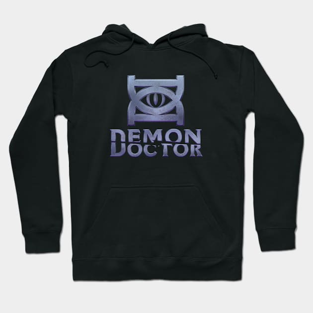 Demon Doctor Logo Shirt Hoodie by SideKickProductions